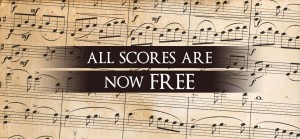 All Scores Are Now Free